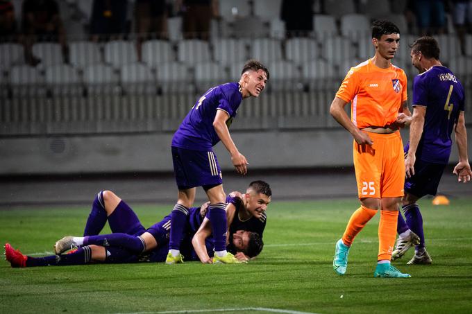 Mariborčani so z zadetkom Nina Žuglja ugnali Urartu. | Foto: Blaž Weindorfer/Sportida