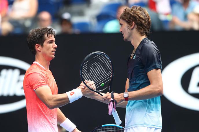 Aljaž Bedene, Aleksander Zverev | Foto Gulliver/Getty Images