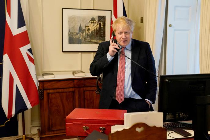 Boris Johnson | Boris Johnson se je vrnil na delo. | Foto Getty Images