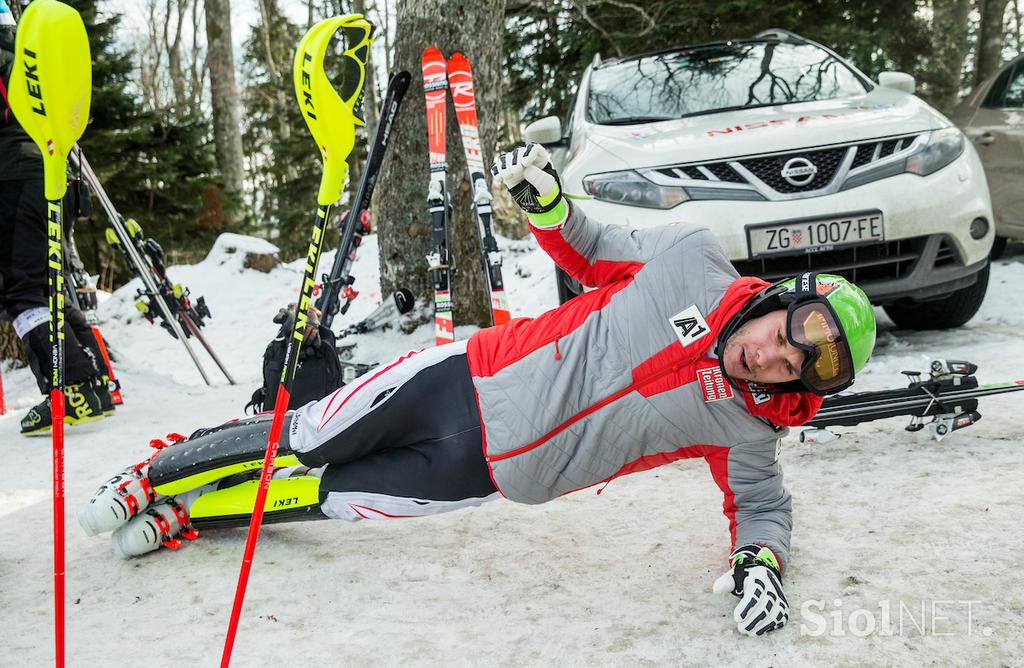 Slijeme moški slalom 2018