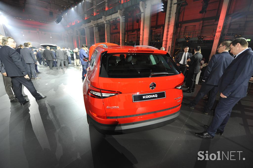 Škoda kodiaq - svetovna premiera Berlin 2016