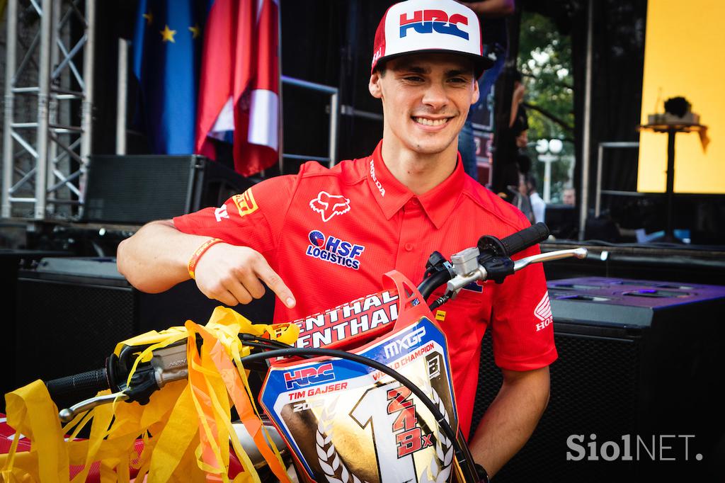 Tim Gajser sprejem