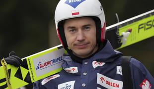 Kamil Stoch v začetku tedna na pregled kolena