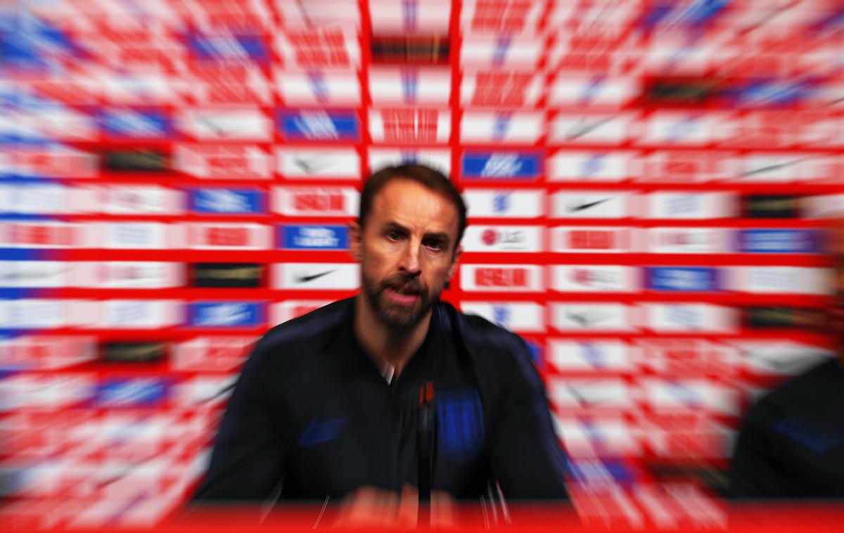 Gareth Southgate | Angleški selektor Gareth Southgate je na zadnjem SP Anglijo popeljal do četrtega mesta, nato pa je na Euru 2020 izgubil v finalu. | Foto Getty Images