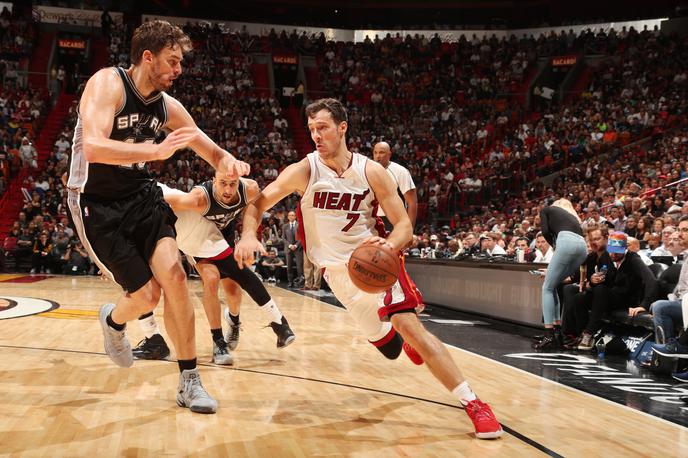 Goran Dragić Miami vs San Antonio | Foto Getty Images