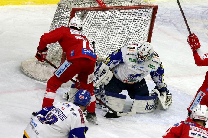 EC KAC Beljak | Celovčani so Beljačane premagali s kar 6:0. | Foto EC-KAC/Kuess