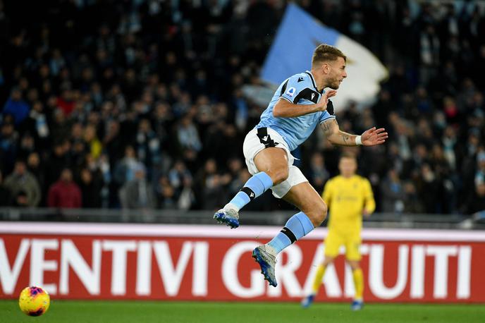 Ciro Immobile | Ciro Immobile in soigralci pri Laziu niso uspeli preskočiti Verone. | Foto Getty Images