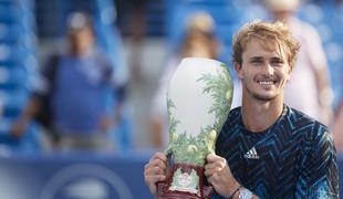 Aleksander Zverev se je v finalu Cincinnatija sprehodil do zmage