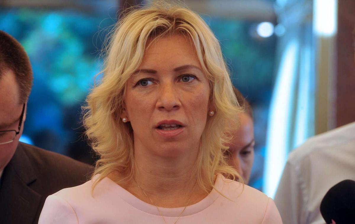 Marija Zaharova | Tiskovna predstavnica ruskega zunanjega ministrstva Marija Zaharova je v Moskvi dejala, da so zadovoljni, ker se je za resnično izkazalo vse, kar so rekli, pri tem pa nakazala na številne kritike, ki jih je Moskva izrekla na račun agencije Usaid. | Foto Tanjug/STA