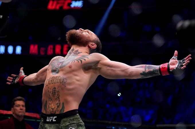 Prijetno je presenetil tudi borec Conor McGregor. | Foto: Reuters