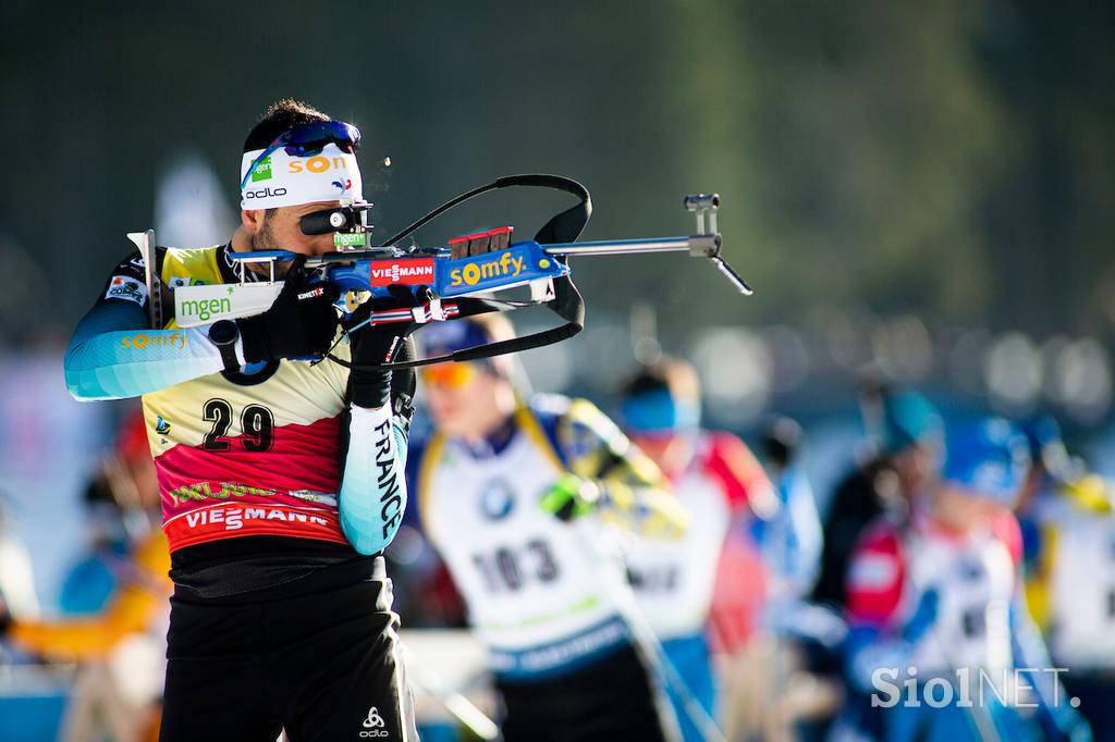 Pokljuka, 20 km, prvi dan