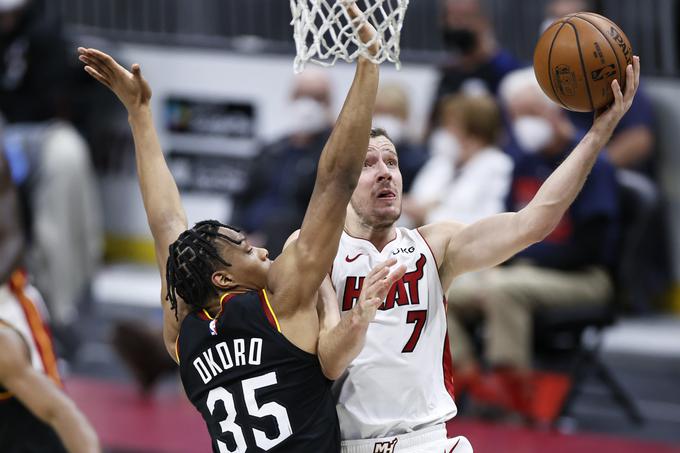 Goran Dragić je k zmagi Miamija (124:107) prispeval devet točk, sedem asistenc in pet skokov. | Foto: Guliverimage/Vladimir Fedorenko