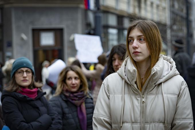 15 minut tišine v Beogradu | Foto: Ana Kovač