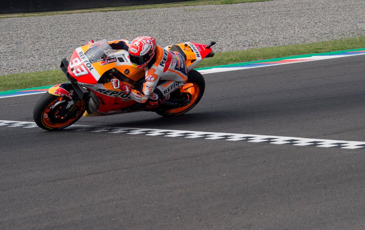 Marc Marquez | Svetovni prvak Marc Marquez bo na Sachsenringu lovil deseto zaporedno zmago. | Foto Gulliver/Getty Images