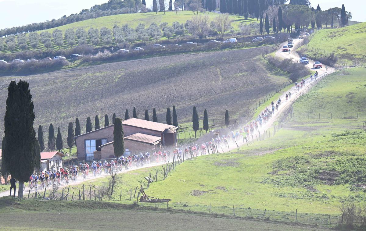 Strade Bianche 2023 | Dirka Strade Bianche bo letos dolga 215 kilometrov. | Foto Guliverimage