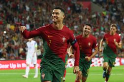 Portugalcem uspelo, Cristiano Ronaldo postavil še en osupljiv rekord