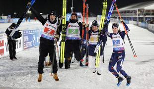 Slovenska štafeta za začetek SP deveta, zmaga Franciji