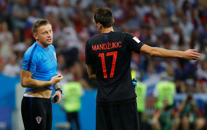 Ivica Olić, ki podobno kot nekdanji hrvaški reprezentant Mario Mandžukić prihaja iz Slavonskega Broda, je pomagal Hrvaški do drugega mesta na SP 2018. | Foto: Reuters