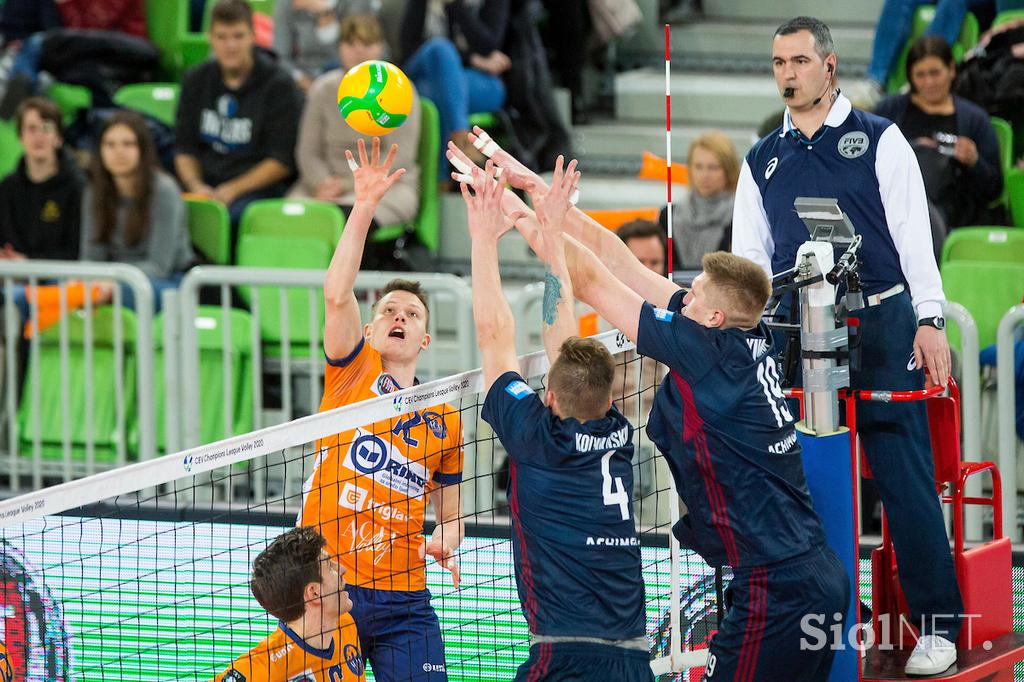 ACH Volley Ljubljana : Fakel Novy Urengoy