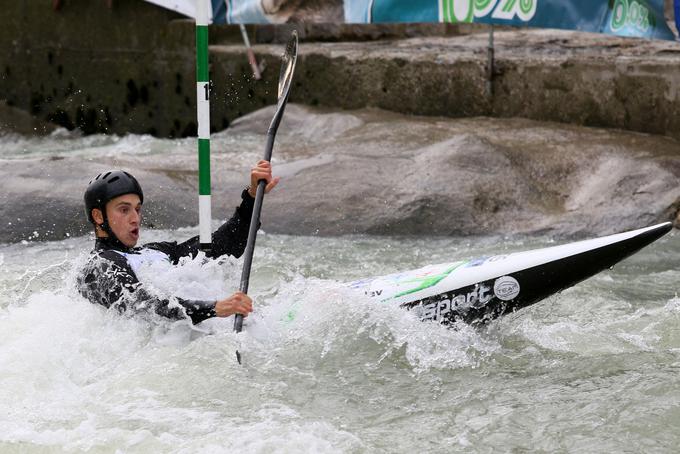 Tudi Vid Kuder Marušič je zmagal v svoji kvalifikacijski skupini. | Foto: Nina Jelenc