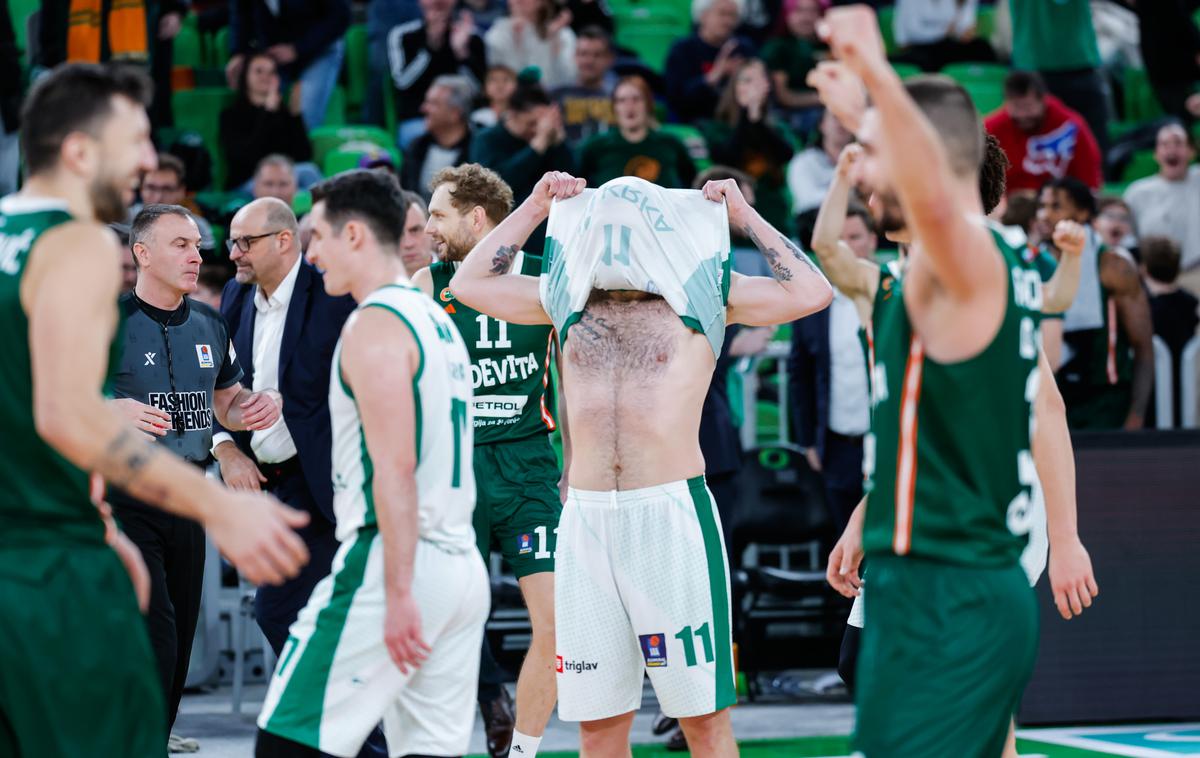 Cedevita Olimpija : Krka | Krka je na zadnji tekmi proti Cedeviti Olimpiji izgubila po podaljšku. | Foto Aleš Fevžer