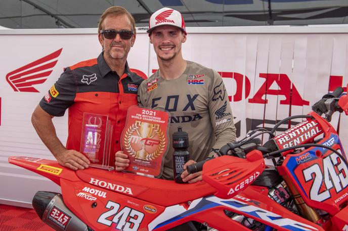 Gariboldi Gajser | Giacomo Gariboldi in Tim Gajser bosta še naprej pod okriljem japonskega koncerna Honda. | Foto Honda Pro Racing/ShotbyBavo