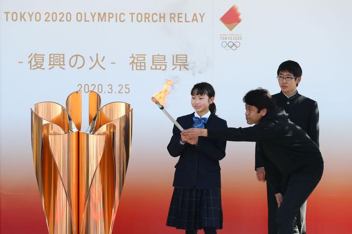 Japonska olimpijski ogenj | Foto Getty Images