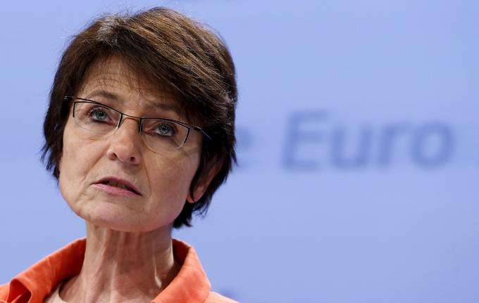 Pismo, ki ga je Evropska komisija v začetku julija poslala na SVRK in več ministrstev, so podpisali trije komisarji. Med drugim tudi Marianne Thyssen, ki je zadolžena za zaposlovanje, socialne zadeve, strokovno usposobljenost in mobilnost delovne sile. | Foto: Reuters