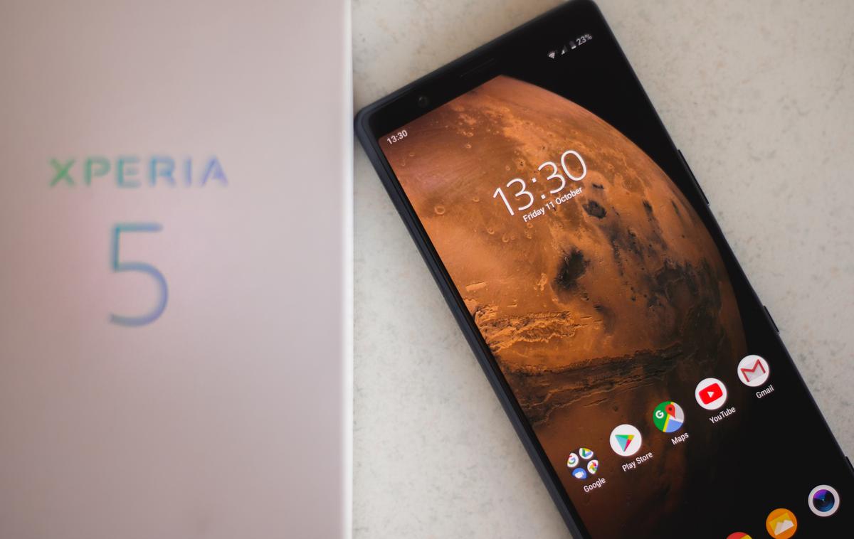 Sony Xperia 5 | Pametni telefon Sony Xperia 5 | Foto Kristjan Kovač