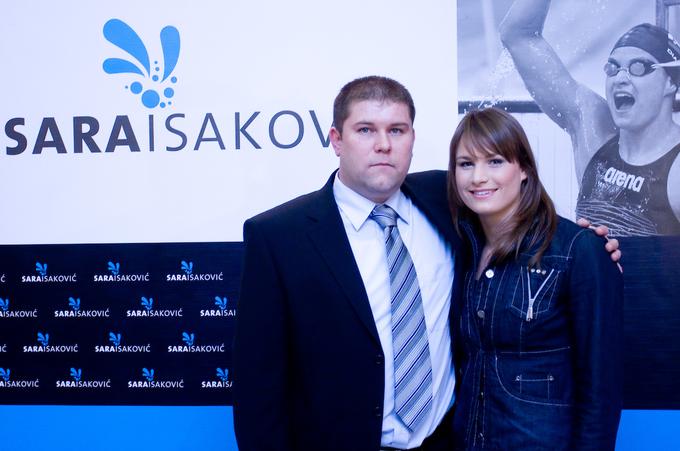 Miha Potočnik je leta 2008 pomagal izbranki Sari Isaković do olimpijske medalje v Pekingu. | Foto: Vid Ponikvar