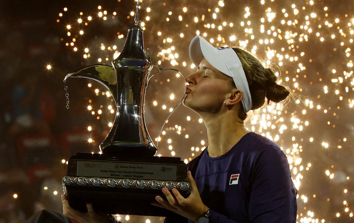 Barbora Krejčikova | Barbora Krejčikova je v finalu turnirja v Dubaju premagala  | Foto Reuters