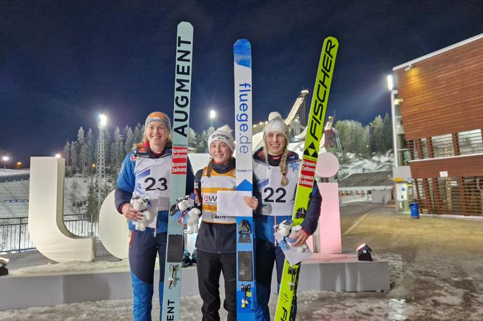 Tina Erzar | Tina Erzar je zmagala tudi na zadnji tekmi medcelinskega pokala in potrdila skupno zmago v tekmovanju. | Foto SloSki