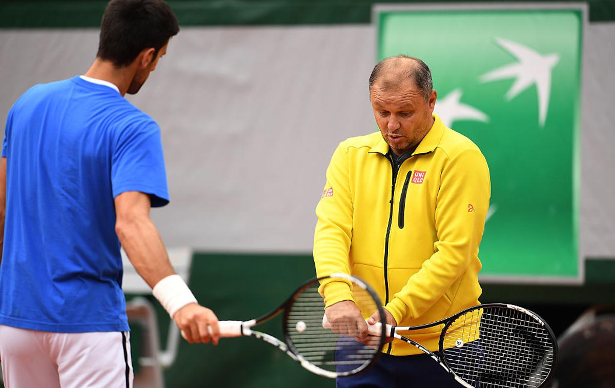 Novak Đoković, Marijan Vajda | Foto Guliver/Getty Images