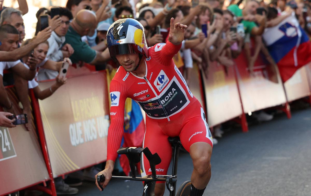 Primož Roglič, Vuelta 2024 | Primož Roglič je še četrtič osvojil Dirko po Španiji. | Foto Reuters