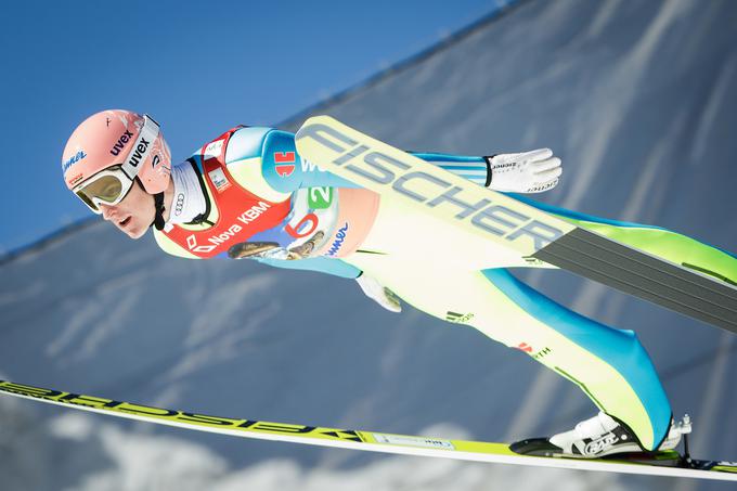 S skoki je v zaostanku, lahko pa ga pričakujemo aktivnega na tekmi ta konec tedna. | Foto: Vid Ponikvar