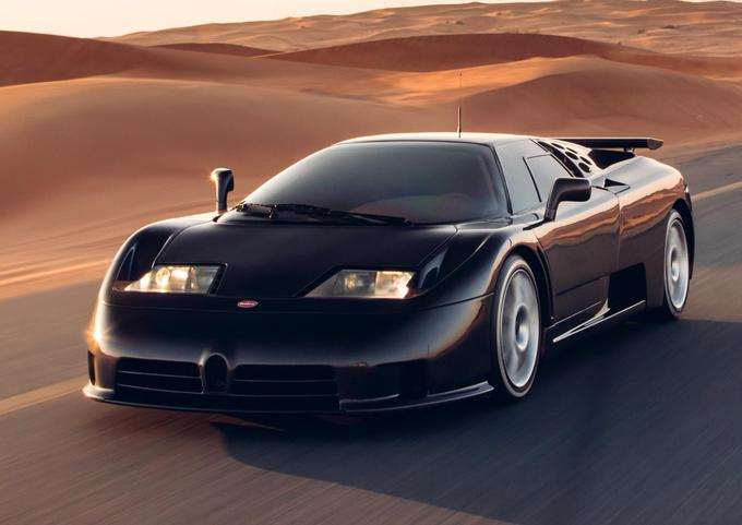 Bugatti EB110. V devetdesetih letih so ga izdelali ob 110-letnici rojstva Ettoreja Bugattija. | Foto: Bugatti