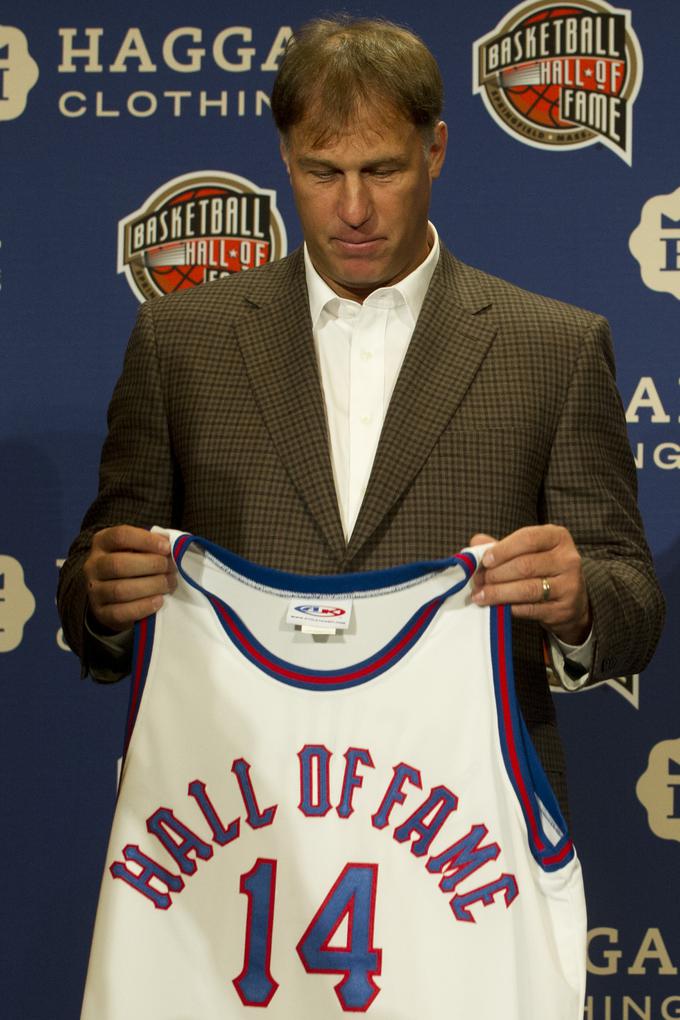 Šarunas Marčiulionis je v NBA igral za moštva Golden State Warriors, Seattle SuperSonics, Sacramento Kings in Denver Nuggets, leta 2014 so ga sprejeli v Hram slavnih. | Foto: Guliverimage/Getty Images