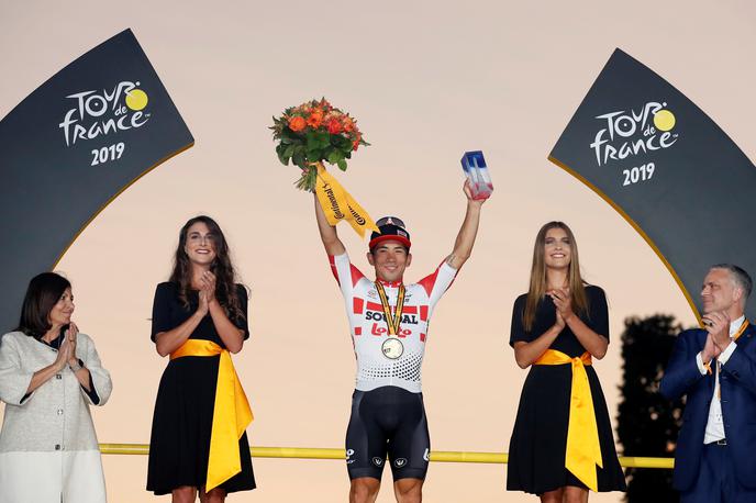 Caleb Ewan | Caleb Ewan bo zmage in druge posebne priložnosti še lahko proslavljal z alkoholom, sicer pa je po novem v moštvu Lotto-Soudal prepovedan.  | Foto Reuters