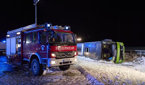 V nesreči avtobusa družbe Flixbus dva mrtva