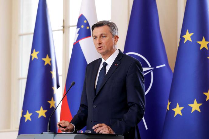 Borut Pahor | Predsednik republike Borut Pahor je že čestital zmagovalcu nedeljskih državnozborskih volitev Robertu Golobu. | Foto STA