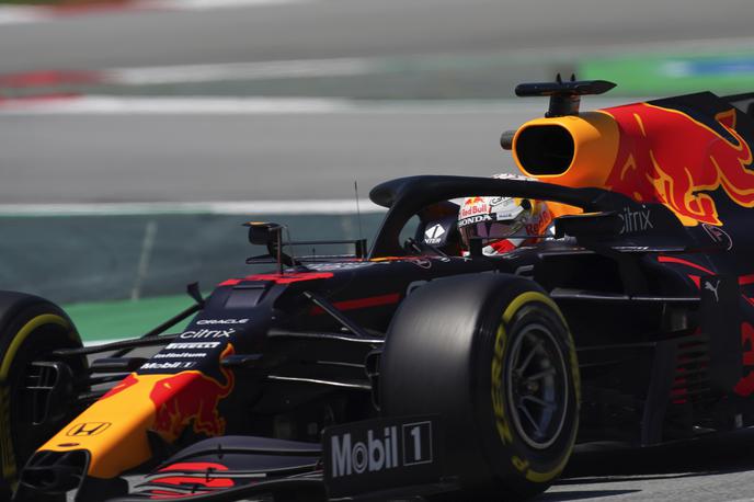 Max Verstappen | Max Verstappen je bil najhitrejši na zadnjme treningu pred jutrišnjo dirko v Montmelu. | Foto Guliverimage