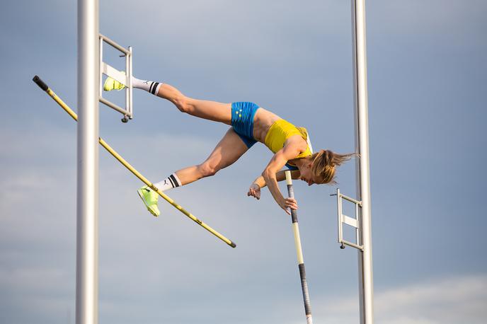 Tina Šutej | Tina Šutej v skoku s palico preskočila 4,65 m in potrdila dobro formo pred olimpijskimi igrami v Tokiu. | Foto Peter Kastelic/ Sportida