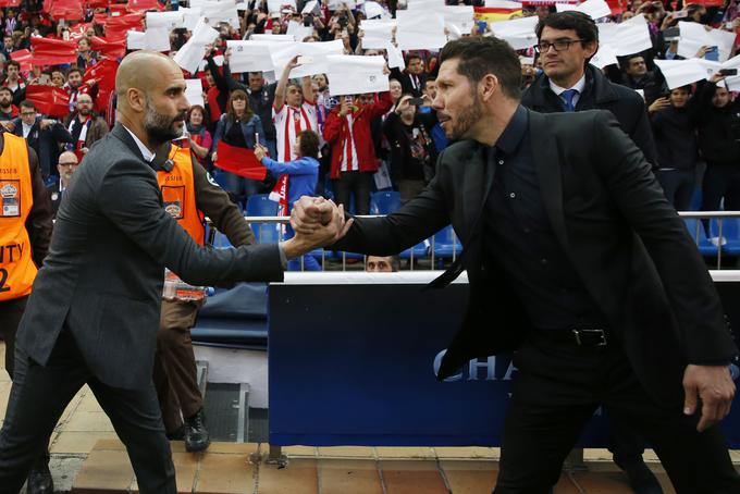 Diego Simeone je spravil Josepa Guardiolo v nehvaležen položaj. | Foto: 