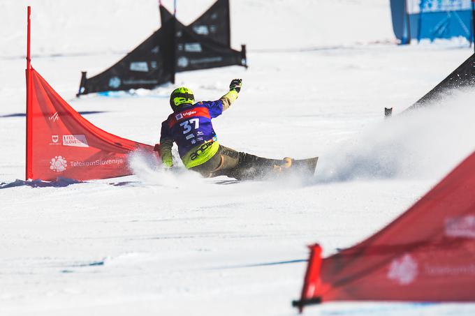 Timu Mastnaku se je nastop v izločilnem delu izmuznil za šest stotink sekunde. | Foto: Grega Valančič/Sportida