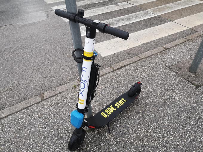 Kmalu naj bi bilo po Ljubljani sto takšnih električnih skirojev. | Foto: Gregor Jamnik