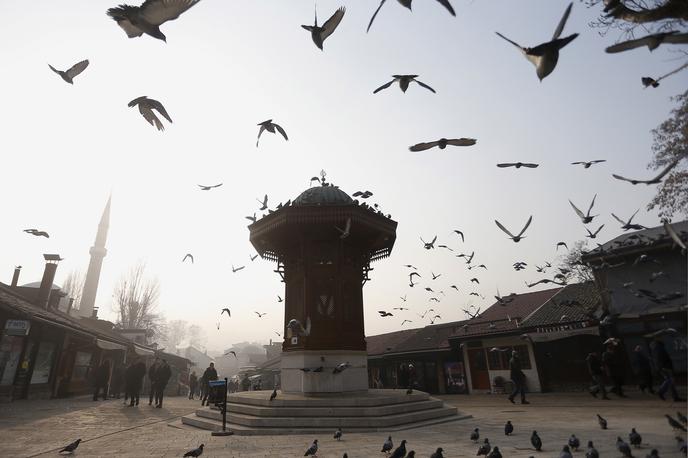 Sarajevo | Balkan je bil dolga stoletja del Otomanskega cesarstva, kar je na njem pustilo vidni pečat. Na fotografiji: staro mestno jedro bosensko-hercegovske prestolnice Sarajevo. | Foto Reuters