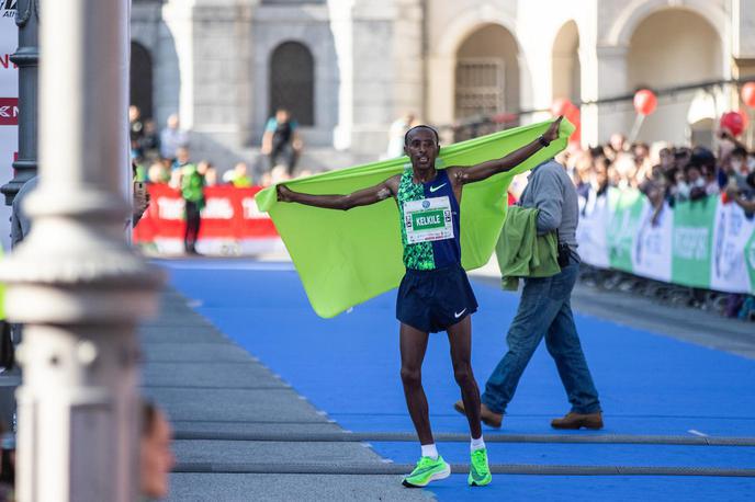 Kelkile Gezahegn Woldaregay | Zmagovalec Ljubljanskega maratona 2019 Kelkile Gezahegn Woldaregay ima najhitrejši prijavljeni čas letošnjega ljubljanskega tekaškega praznika (2:05:56). | Foto Matic Ritonja/Sportida