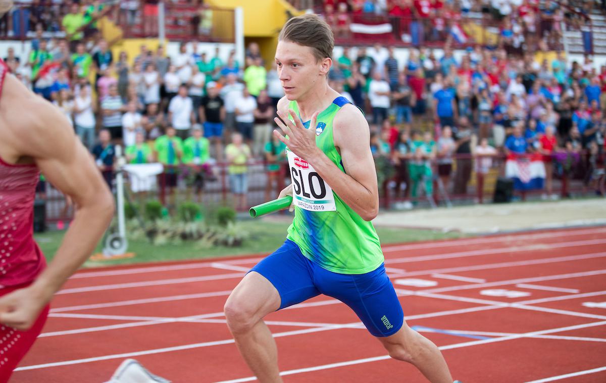 Lovro Mesec Košir | Lovro Mesec Košir je za dobro sekundo zaostal za pet let starim slovenskim rekordom Luke Janežiča. | Foto Peter Kastelic/ Sportida