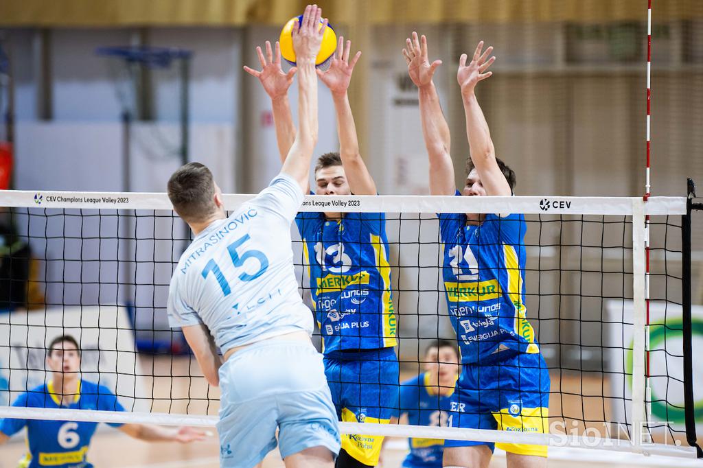 Calcit Volley, OK Merkur Maribor, liga MEVZA