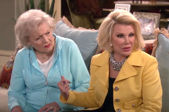 Betty White Joan Rivers | Foto: YouTube